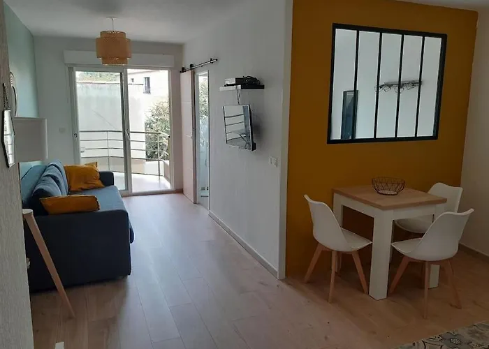 T2 Cosy Avec Terrasse & Parking A 2 Pas Du Port